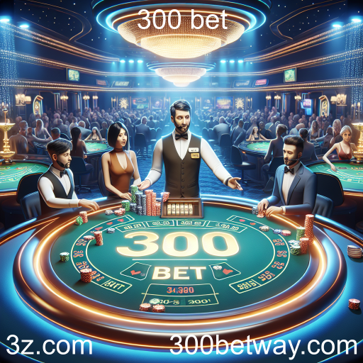 Cassino Ao Vivo na 300 Bet: Jogue com Dealers Reais